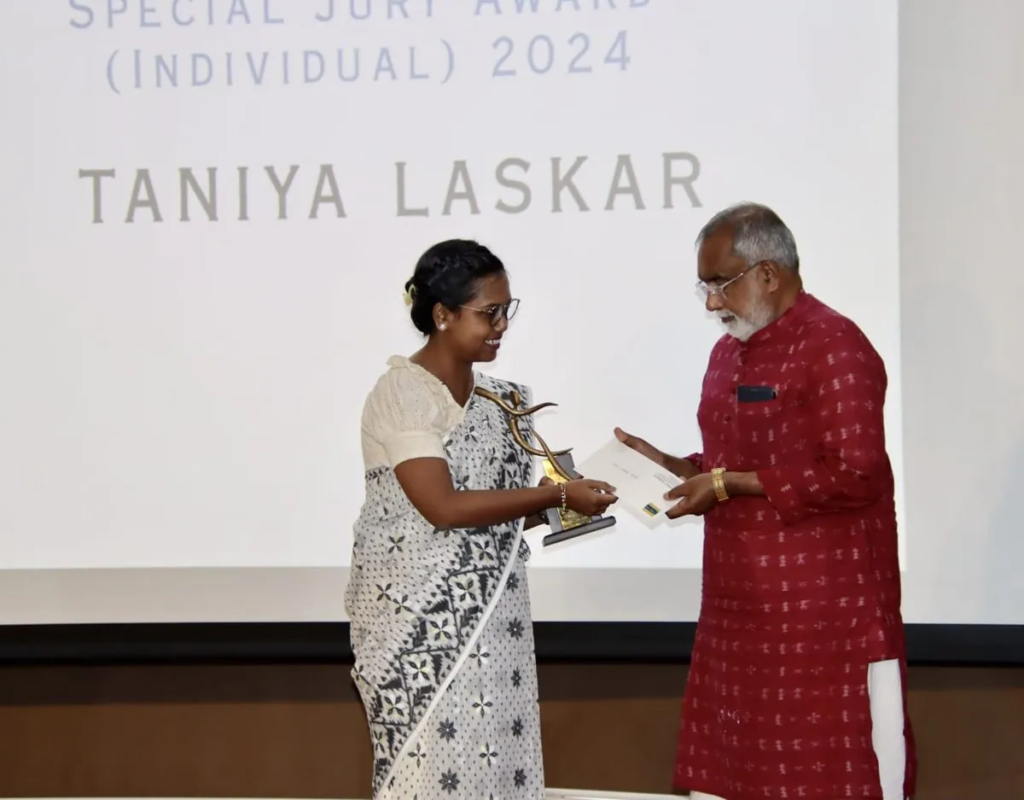 Taniya Laskar receives prestigious Martha Farrell Award for Excellence